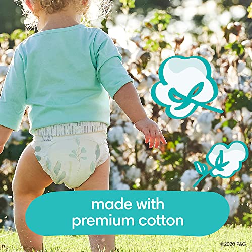 Pampers Pure Protection Disposable Baby Diapers Size 7, 2 Month Supply (2 x 88 Count) with Aqua Pure Baby Wipes, 12X Pop-Top Packs (672 Count)