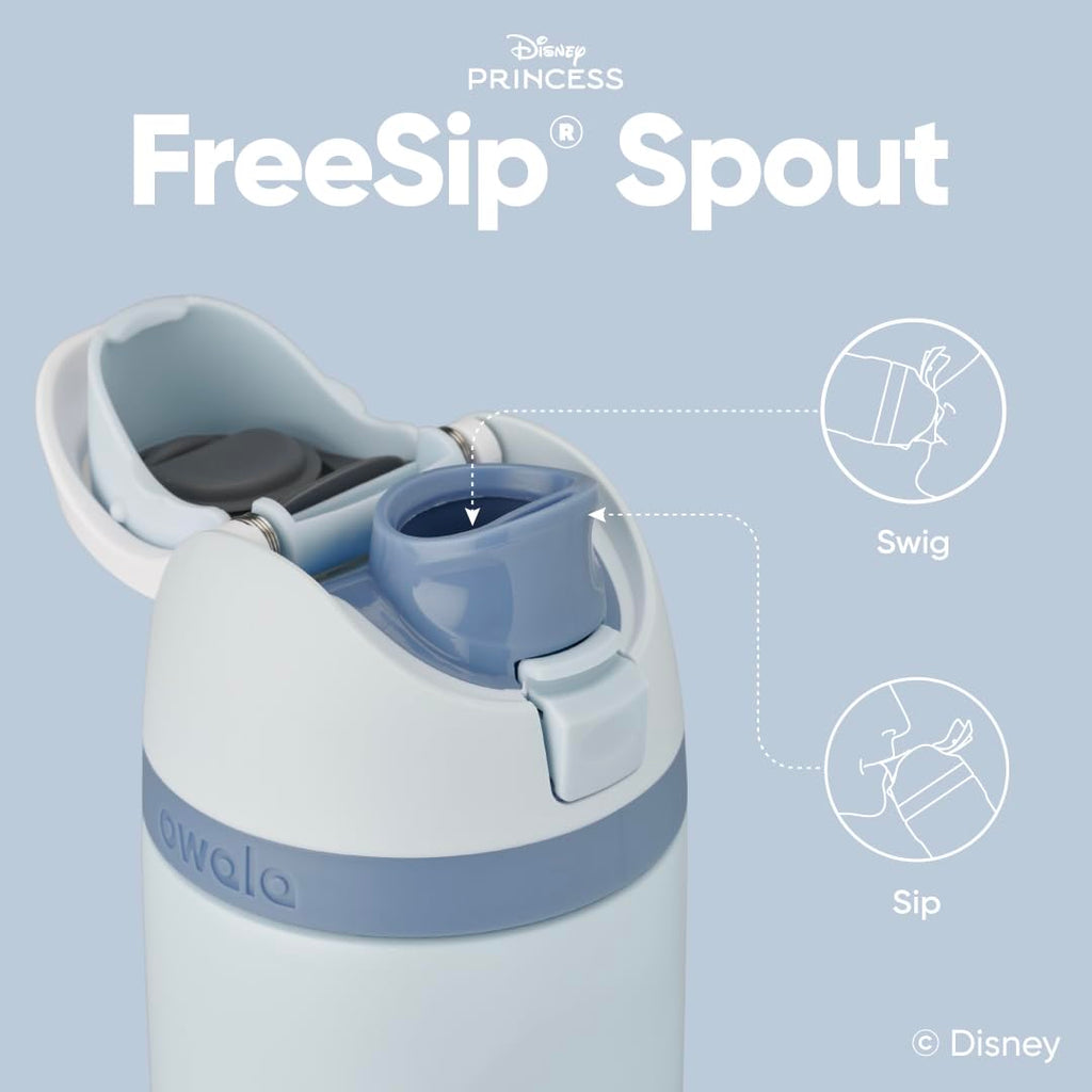 Owala Princess FreeSip Stainless Steel Water Bottle 24 oz Cinderella
