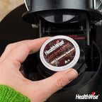Healthwise Low Acid Coffee K-Cups French Vanilla 100% Colombian Coffee K-Cups - Medium Roast, Healthier Coffee For Sensitive Stomachs - 144 Count (Pack of 12)