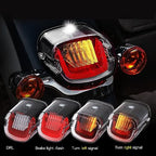 motorcycle tail light Motorcycle stop Rear Indicator Light Smoked Taillight For Harley Softail Dyna Sportster Rear Tail Light
