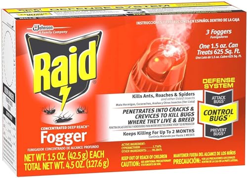 Raid Concentrated Deep Reach Fogger (Pack - 2)