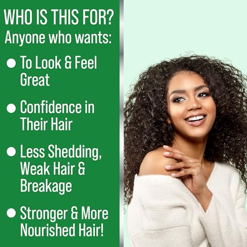 Clove, Rosemary, Peppermint & Jamaican Black Castor Oil Serum (1oz) - Vegan Hair Growth Treatment for Thickening, Moisturizing & Strengthening Weak Hair
