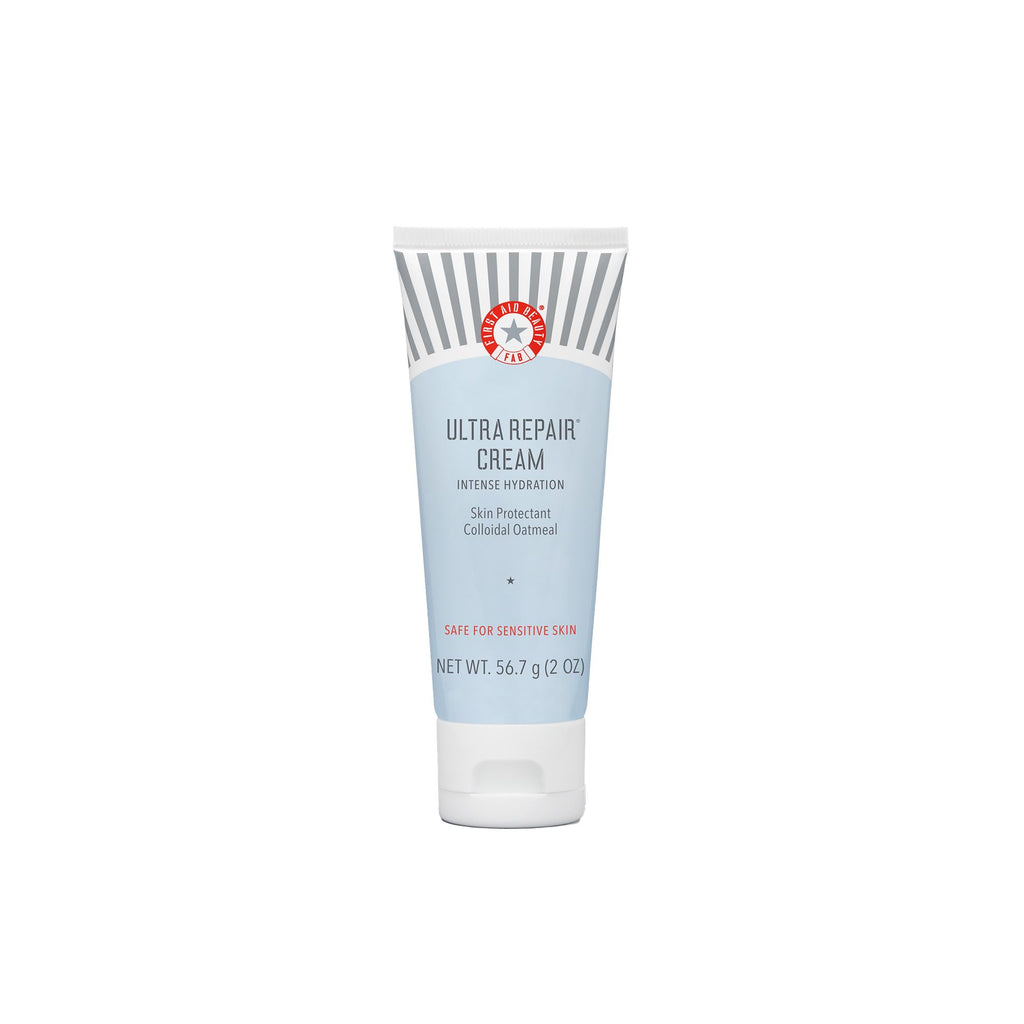 First Aid Beauty - Ultra Repair Cream, Intense Hydration Whipped Colloidal Oatmeal, Clinically Proven to Strengthen Skin Barrier in 7 Days & Helps Relieve Eczema, Luxury Face & Body Moisturizer, 2 oz