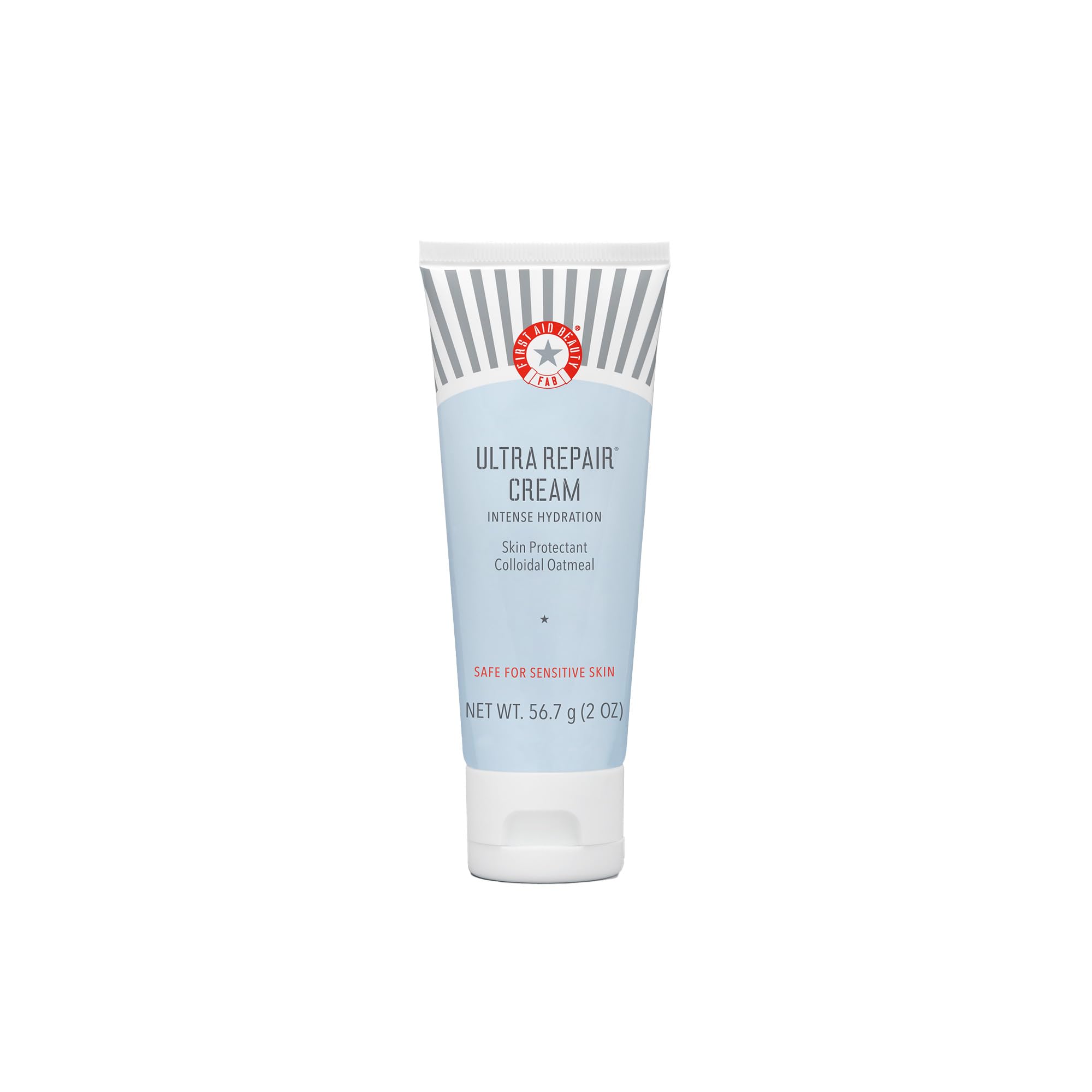 First Aid Beauty - Ultra Repair Cream, Intense Hydration Whipped Colloidal Oatmeal, Clinically Proven to Strengthen Skin Barrier in 7 Days & Helps Relieve Eczema, Luxury Face & Body Moisturizer, 2 oz