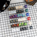 78 Pieces MTG Dice Counters Bulk Life Keyword Counter Dice Set Plus 1/+1 Buff Ability Tokens for MTG, TCG, Cards Gaming Accessories