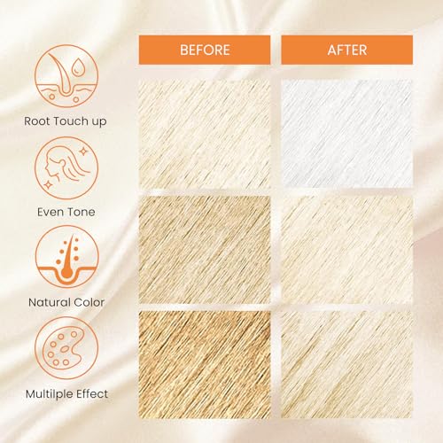 Silver Gray Hair Dye Shampoo 3-in-1 Champu Para Canas Mujer, Instant Herbal Hair Color Treated Shampoo, Long Lasting Easy to Use, for Women Men Valentine's Day Gift, 500ml
