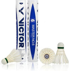 Victor Master No.6 Badminton Shuttlecock Birdy 12-Pack (Speed-77)