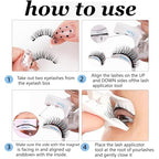 Ginani Magnetic Lashes, Ginani Lashes, Atikisoi Magnetic Lashes, New Magnetic Lashes With Applicator (Simple)