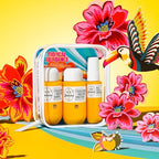 Sol de Janeiro Tropical Abundance Hair Repair Trio Travel Set | Jet Set | Sulfate Free Brazilian Joia Shampoo and Conditioner | Leave In Conditioner Spray | TSA Friendly | Amazon Exclusive