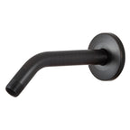 OFFO Shower Arm with Flange, 10 in Oil Rubbed Bronze Wall Mount Replacement Angle Shower Head Arm Wall-Mounted For Fixed Shower Head & Handheld Showerhead