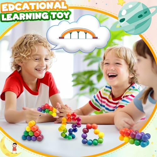 Autism Sensory Fidget Toys Easter Eggs Basket Stuffer Gigts for Kids Toddler, Autistic ADHD Figette Ball Calm Down Toddlers Activities for 3-5, Airplane Car Travel Essentials Toys for Kids Age 5-7