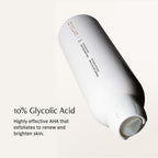 Cyklar Glycolic Acid Exfoliating Body Spray – 10% AHA Toner for Face & Body. Skin-Smoothing Spray with Peptides & Enzymes – Fragrance-Free, 6 fl oz