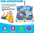 Animal Bean Bag Toss Game Toy Outdoor Toss Game, Family Party Party Supplies for Kids, Gift for Boys Birthday or Christmas for Toddlers Ages 3 4 5 6 Year Old
