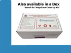 Bloodborne Pathogen & Vomit Cleanup Kit - Be OSHA Compliant| Comprehensive First Response Spill Kit for Bodily Fluids | Bodily Fluid Clean Up Bag| Ideal for Schools, Restaurants & Retirement Homes