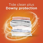Tide PODS 4 in 1 with Downy, Laundry Detergent Soap PODS, April Fresh Scent, 73 Count, Packaging May Vary