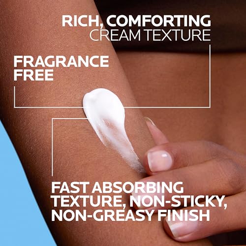 La Roche-Posay Lipikar AP+MAX Triple Repair Moisturizing Body Cream | Face & Body Lotion for Dry Skin with Shea Butter & Niacinamide | Gentle Moisturizer for Very Dry, Rough & Sensitive Skin, 200ml