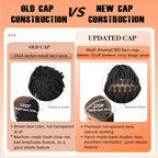 13x8 HD Lace Front Braided Wigs Knotless Boho Braided Wigs for Women Box Braid Wig With Baby Hair Human Hair Blended Long Braids Lace Front Wig 36 Inch Black