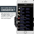Celestron 22452 StarSense Explore LT114AZ Newtonian Reflector Telescope with Smartphone App-Enabled Technology - Includes Two Eyepieces, 2X Barlow Lens, Phone Dock and Height-Adjustable Tripod, Black