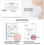 AIRAID-KF94 [Individually Wrapped] - Made in Korea, 4-Layer Filter, 3D Face Mask, Black, White, Adult and Older Teens