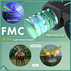 Aurosports 10x25 Binoculars for Adults and Kids, Large View Compact Binoculars with Low Light Vision, Easy Focus Small Binocular for Bird Watching Outdoor Travel Sightseeing Concert Hunting Hiking