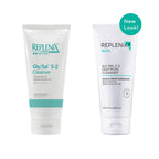 Replenix Gly-Sal Deep Pore Acne Face Wash, 6.7 Fl Oz, Non-Oily Medical-Grade 5% Glycolic & 2% Salicylic Acid Facial Cleanser for Acne-Prone Skin, Gently Unclogs & Refines Pores, Non-Drying