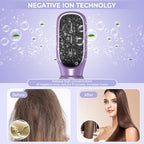 6 in 1 Blow Dryer Brush, Detachable Hair Dryer Brush Air Curler Air Styler Wrap, Curly Twist Hot Air BrushCurling Iron Brush, Blow Dryer Hot Brush Styler Negative Ion, Travel Hair Styling Tool