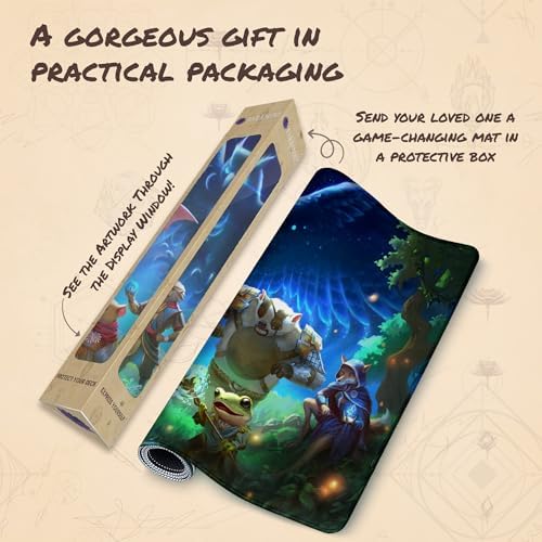 Bloomburrow (Stitched) - MTG Playmat by Khairul Sukmanudin - Compatible with Magic The Gathering Playmat - Play MTG, YuGiOh, TCG - Original Play Mat Art Designs & Accessories