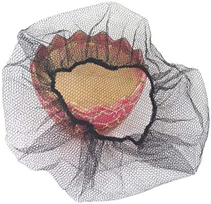 Disposable Hair Nets Durable Nylon Caps Breathable Honeycomb 24" (100)