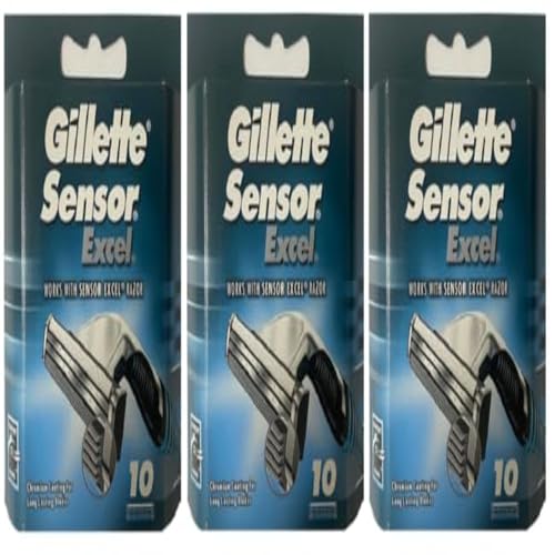 Gillette Sensor Excel - 30 Count (3 x 10 Pack)