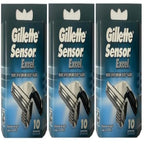 Gillette Sensor Excel - 30 Count (3 x 10 Pack)