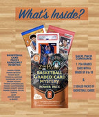 Zoo Packs NBA Basketball PSA Graded Card Mystery Power Pack - Amazon Exclusive