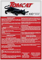Tomcat Mouse Killer Child Resistant, Disposable Station, 4 Pre-Filled Ready-To-Use Bait Stations