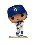 Epic Collectibles Pop Baseball: Dodgers - Mookie Betts Batting Vinyl Figure Included with Box Protector Compatible for Funko
