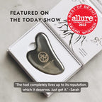 Mount Lai Stainless Steel Gua Sha Facial Tools, Facial Sculptor Skin Care Guasha Tool for Face and Body, Self Care Face Massager to Relieve Muscle Tension and Reduce Puffiness
