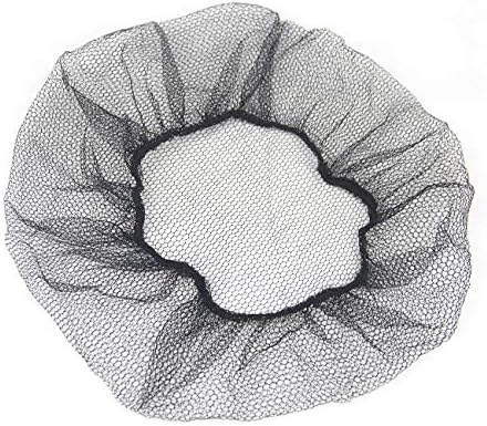 Disposable Hair Nets Durable Nylon Caps Breathable Honeycomb 24" (100)