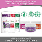 Natural Deodorant Stick - Tea Tree - EWG Verified™ - Vegan, Cruelty Free - No Aluminum, No Parabens - Essential Oils