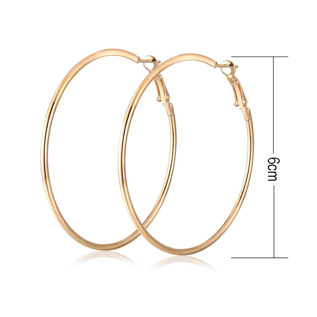 Starain 12 Pairs Gold Hoop Earrings for Women Long Layered Leaf Earrings Vintage Statement Dangle Drop Earring Set