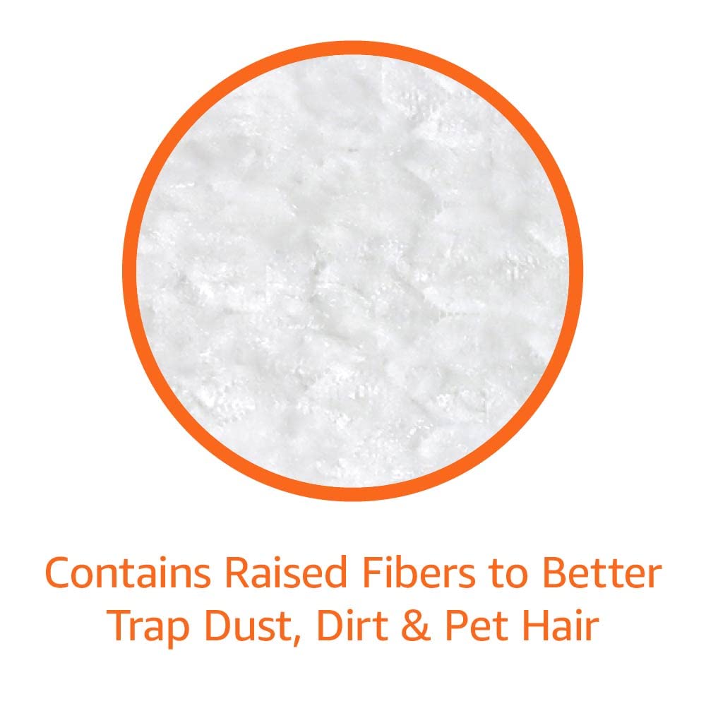 Amazon Basics Heavy Duty Dry Sweeping Cloths to Clean Dust, Dirt, Pet Hair, Fits Swiffer Sweeper Mop Heads, 44 Count (Pack of 1)