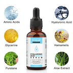 Anti Aging Vitamin C Serum Hyaluronic Acid Serum Set - with Hyaluronic Acid, Skin Care Set Boost Skin Collagen,Hydrate & Plump Skin, Anti Aging & Wrinkle Facial Serum
