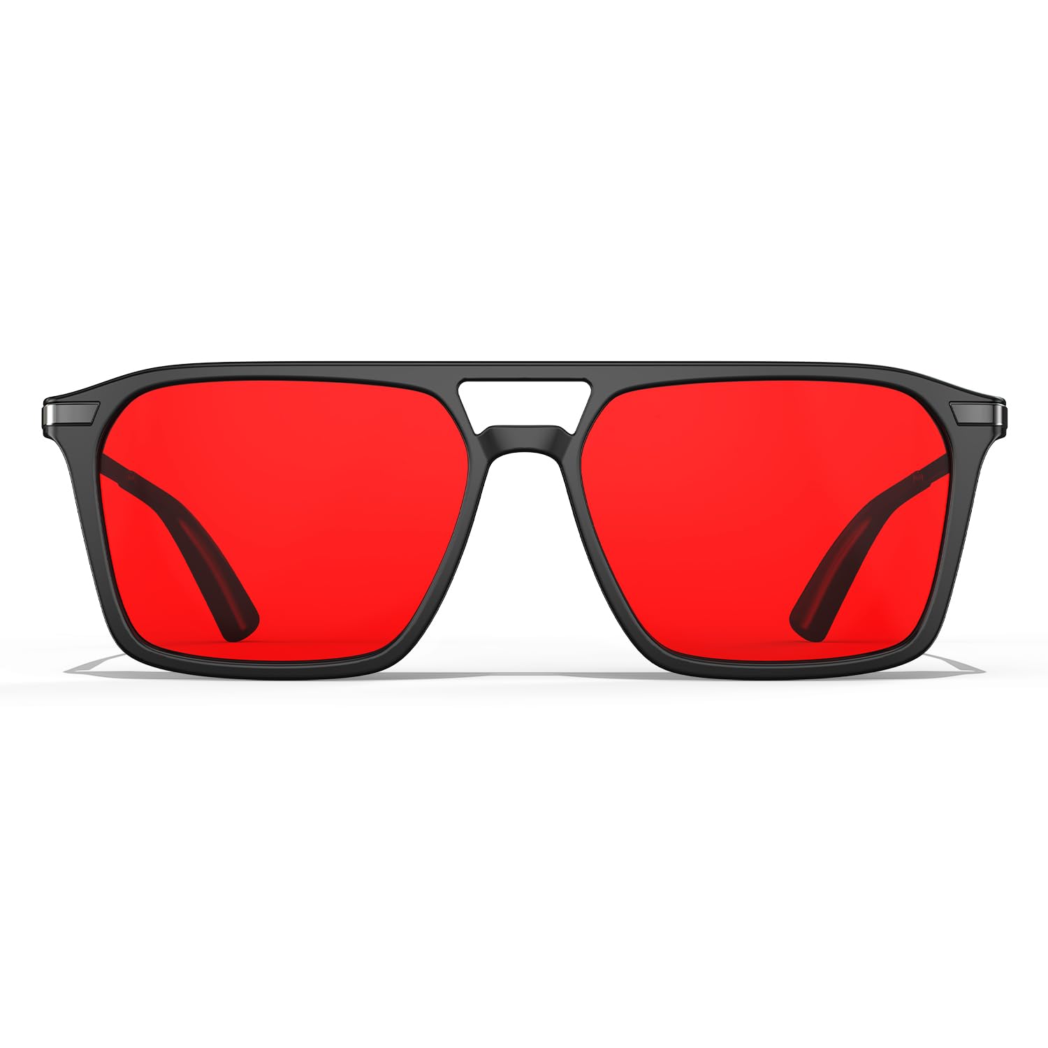 Goiteia Red Blue Light Glasses for Sleep-Blocking Blue & Green Light, Red Tinted Glasses for Relieve Eye Strain & Improve Sleep,Spring Hinges for Superior Comfort