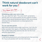 Aluminum Free Deodorant & Body Spray for Whole Body - Citrus 4oz - Clean Deodorant and Body Spray for Teen Boys and Girls -With AHA Fights Body Acne-Formula Specific Body Spray for Teens