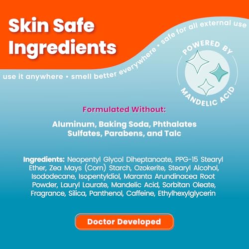 Lume Whole Body Deodorant - Smooth Solid Stick - 72 Hour Odor Control - Aluminum Free, Baking Soda Free and Skin Loving - 2.6 Ounce (Pack of 3) (Unscented)