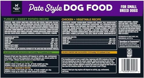 Member’s Mark Pate Style Dog Food, Variety Pack (3.5 oz., 24 ct.)