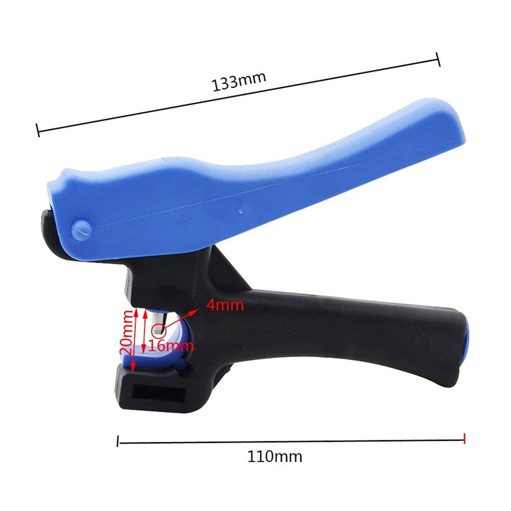 2-in-One Drip Irrigation Tubing Hole Punch Fitting Insertion Tools Drip Tube Hole Punch for Easier 1/4" Inch Fitting & Emitter Insertion (Pro Punch Tool Sets)