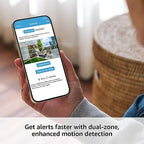 Blink Outdoor 4 (newest model), Wireless smart security camera, two-year battery, 1080p HD day and infrared night live view, two-way talk – 2 camera system