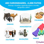 PlayShifu Globe for Children – Orboot Earth: Interactive Kids Globe with 1000+ Facts on Animals, Places & Monuments | Tech-Powered Learning Toy & STEM Gift for Kids Ages 4–10