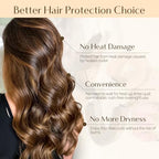 YANIBEST Heatless Hair Curler, Heatless Curls Overnight, No Heat Curling Rod,Hair Rollers to Sleep in, 4PCS Rods for Most Hair Types