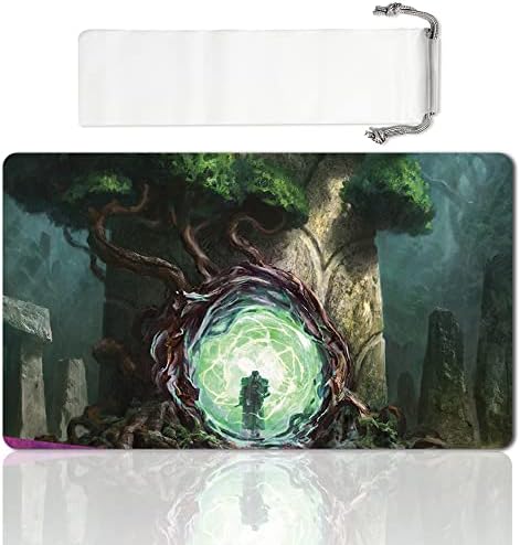 Board Game MTG Playmat Games Size 60X35 cm CCG Compatible for MTG CCG RPG Trading Card Game (MTG1-THE Great HENGE)