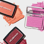 MCoBeauty Glow Up pH Powder Blush - Blush Red, Customizable Matte Blush, Vegan, Cruelty Free Cosmetics