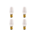 LEDVANCE 13544-7C7/W/BL/4PK 120V Night Light Bulb,Incandescent, Warm White 7 watts